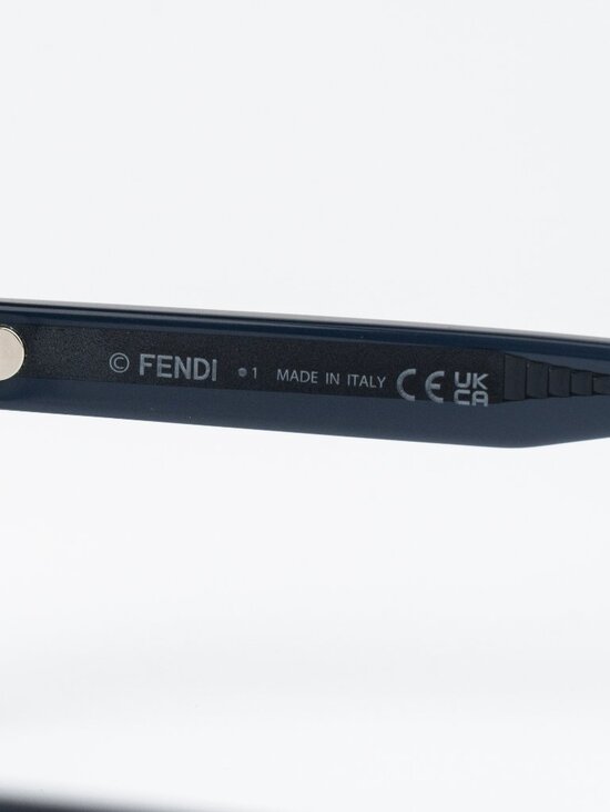 Fendi Women Eyeglasses Rectangular Blue FE50030I 089 NEW AUTHENTIC main image 7